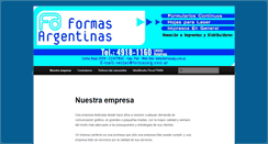 Desktop Screenshot of formasarg.com